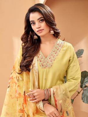  Women's Chanderi Viscose Top With Full Stitched Multi Sizes Straight Kurta  2