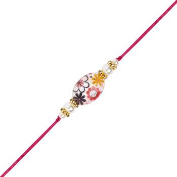 bhaiya rakhi with roli chawal & rakshabandhan greeting card for brother 2