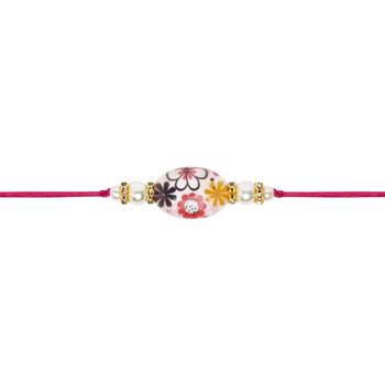 bhaiya rakhi with roli chawal & rakshabandhan greeting card for brother 3