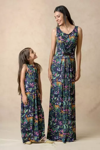 Ruching gown