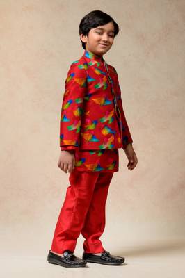 Indo western sherwani with kurta pyjama 2
