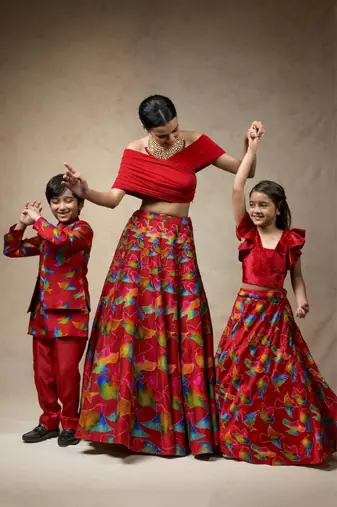 Indo western sherwani with kurta pyjama