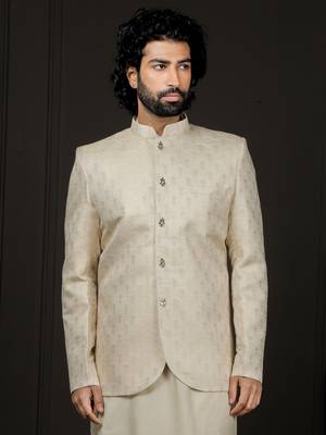 Gold Silk Blend Jodhpuri 1