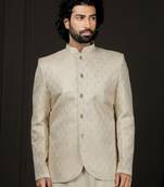 Gold Silk Blend Jodhpuri