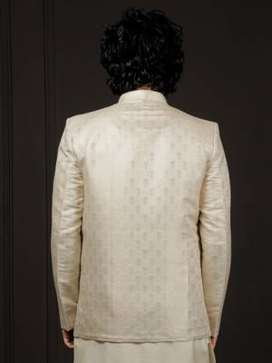 Gold Silk Blend Jodhpuri 3