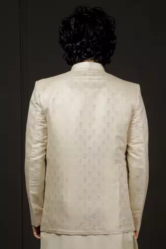 Gold Silk Blend Jodhpuri