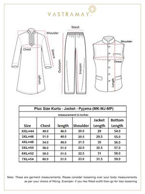 Gold And Cream Viscose Jodhpuri, Kurta And Pyjama Set 5