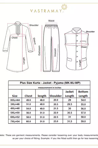 Gold And Cream Viscose Jodhpuri, Kurta And Pyjama Set