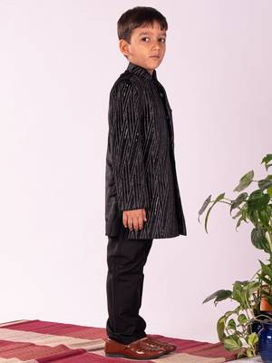 black sherwani set 2