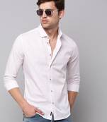 men's long sleeves geometric rose shirt