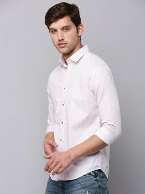 men's long sleeves geometric rose shirt 3