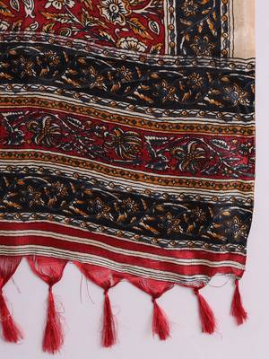WOMEN'S PREMIUM COTTON BLEND STRIGHT KURTI WITH EMBROIDARY WORK 4