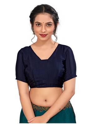 Women'S And Girls Crepe Silk Floral Printed Saree With Unstitched Blouse Piece 4