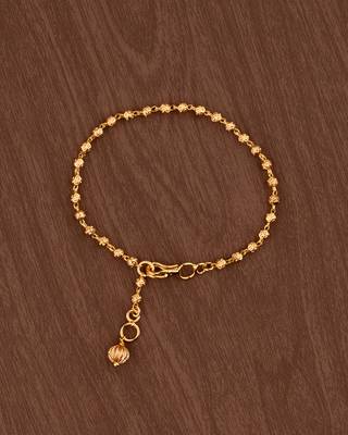 Anklets, bracelet and matti set one gram gold 3