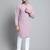 Men purple embroidered cotton kurta pajama