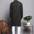 Men green embroidered cotton kurta pajama