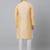 Men gold embroidered silk blend kurta pajama