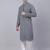 Men blue embroidered blended cotton kurta pajama