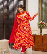 Women's designer lehariya suit sets for women