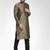 Men gold solid blended cotton kurta pajama