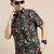 men's short sleeves graphic multi shirt