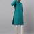 Men green solid cotton kurta pajama