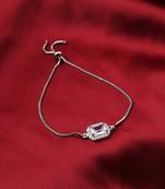 Silver American Diamond Bracelet