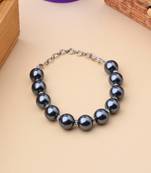Grey Pearl Bracelet