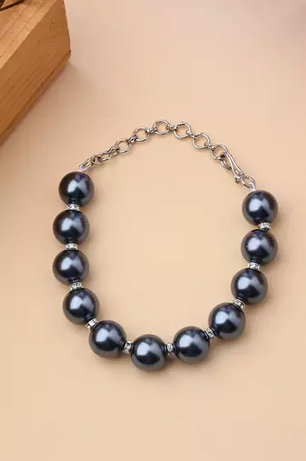 Grey Pearl Bracelet