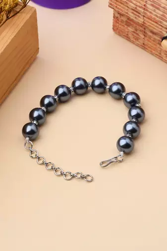 Grey Pearl Bracelet