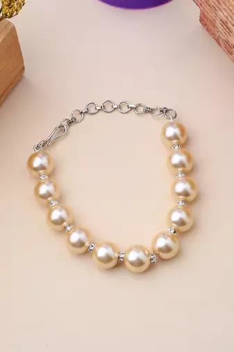 Gold Pearl Bracelet