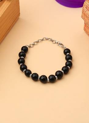 Black Beaded Bracelet 1