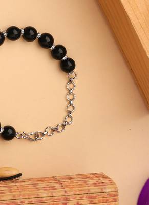 Black Beaded Bracelet 3