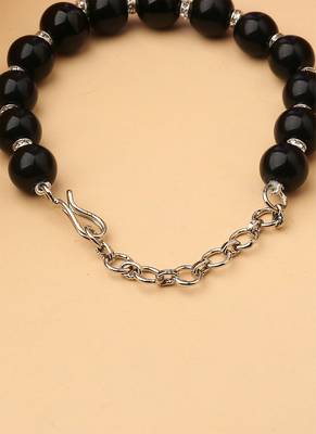 Black Beaded Bracelet 4