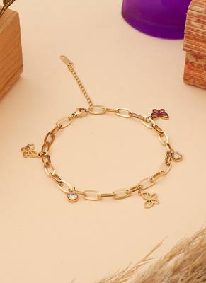 Golden Butterfly Necklace 1