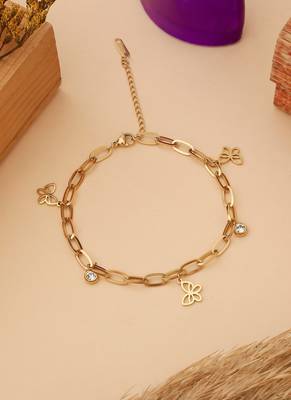 Golden Butterfly Necklace 2