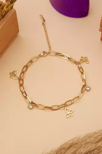 Golden Butterfly Necklace