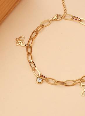 Golden Butterfly Necklace 3