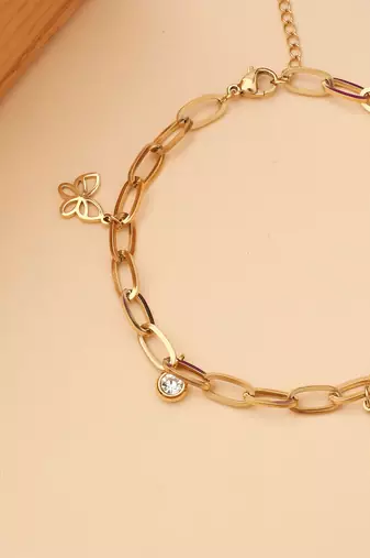 Golden Butterfly Necklace