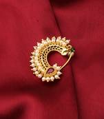 Traditional Multicolour Nose Ring