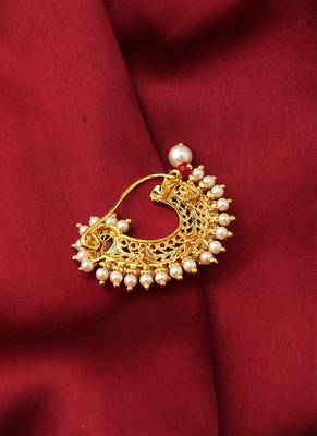 Traditional Multicolour Nose Ring 2