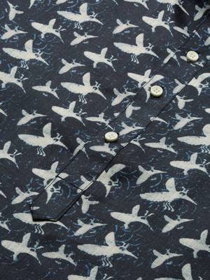 Men's designer & stylish printed traditional cotton kurta & pajama set by sanwara 4