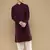 Unleash your style with men's purple cotton sequins kurta set by sanwara