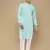 Unleash your style with men's sea green cotton chikankari designer kurta set by sanwara