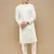 Unleash your style with men's off white cotton chikankari designer kurta set by sanwara