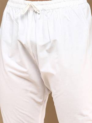 Dapper & dazzling men's solid fawn chikankari with sequins party wear cotton kurta set by sanwara 4