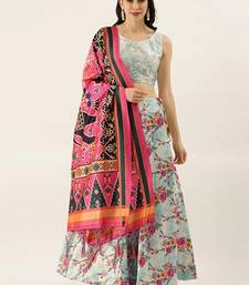 Light Semi-Stitched Lehenga Choli Set With Dupatta