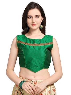 Cream Semi-Stitched Lehenga Choli Set With Dupatta 4