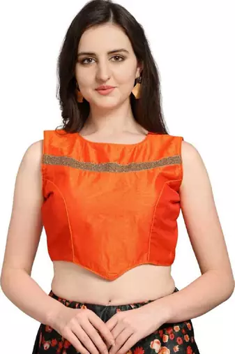 Black Satin Silk Lehenga Choli Set With Dupatta