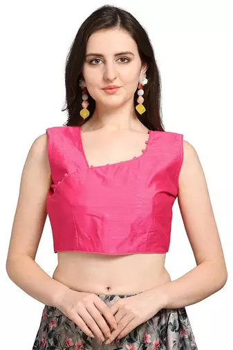 Grey Semi-Stitched Lehenga Choli Set With Dupatta